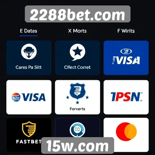 Métodos de pagamento disponíveis no 2288bet.com